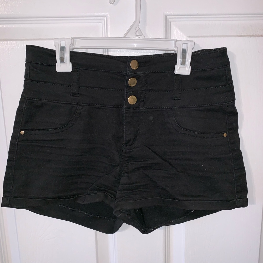 refuge High Waisted Jean Shorts